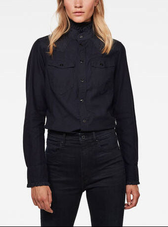Western Kick Frill Slim Shirt Dada sport preloved - seconde main