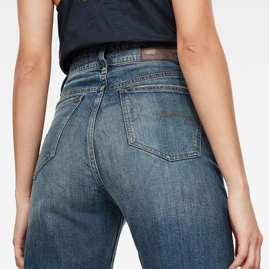 Jean Tedie Ultra High Straight Ripped Ankle C Dada sport preloved - seconde main