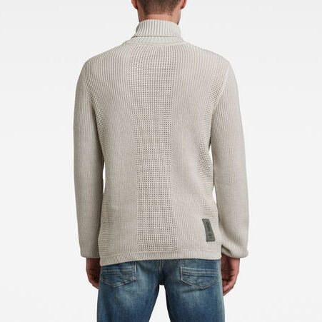 Structured Turtleneck Knitted Sweater Dada sport preloved - seconde main