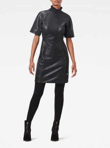 Glossy High Collar Sweat Dress Dada sport preloved - seconde main
