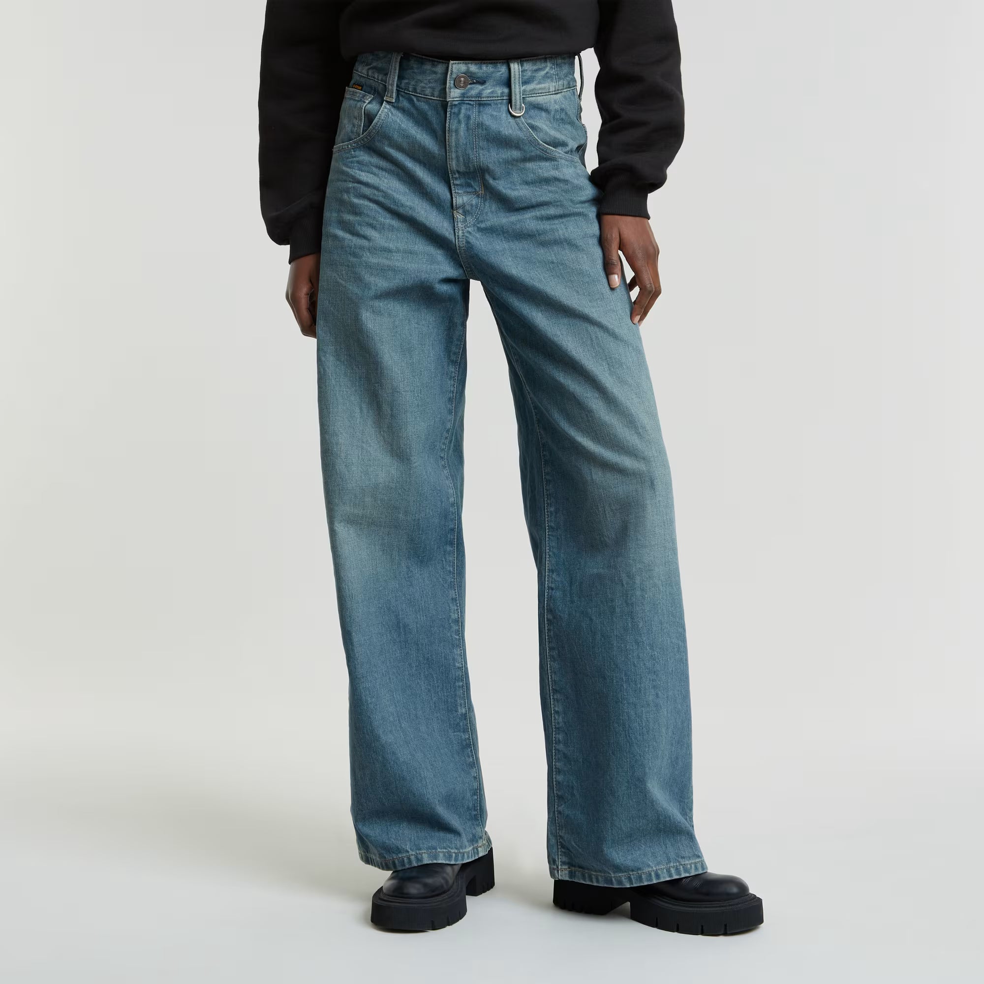 Skater High Loose Jeans Dada sport preloved - seconde main