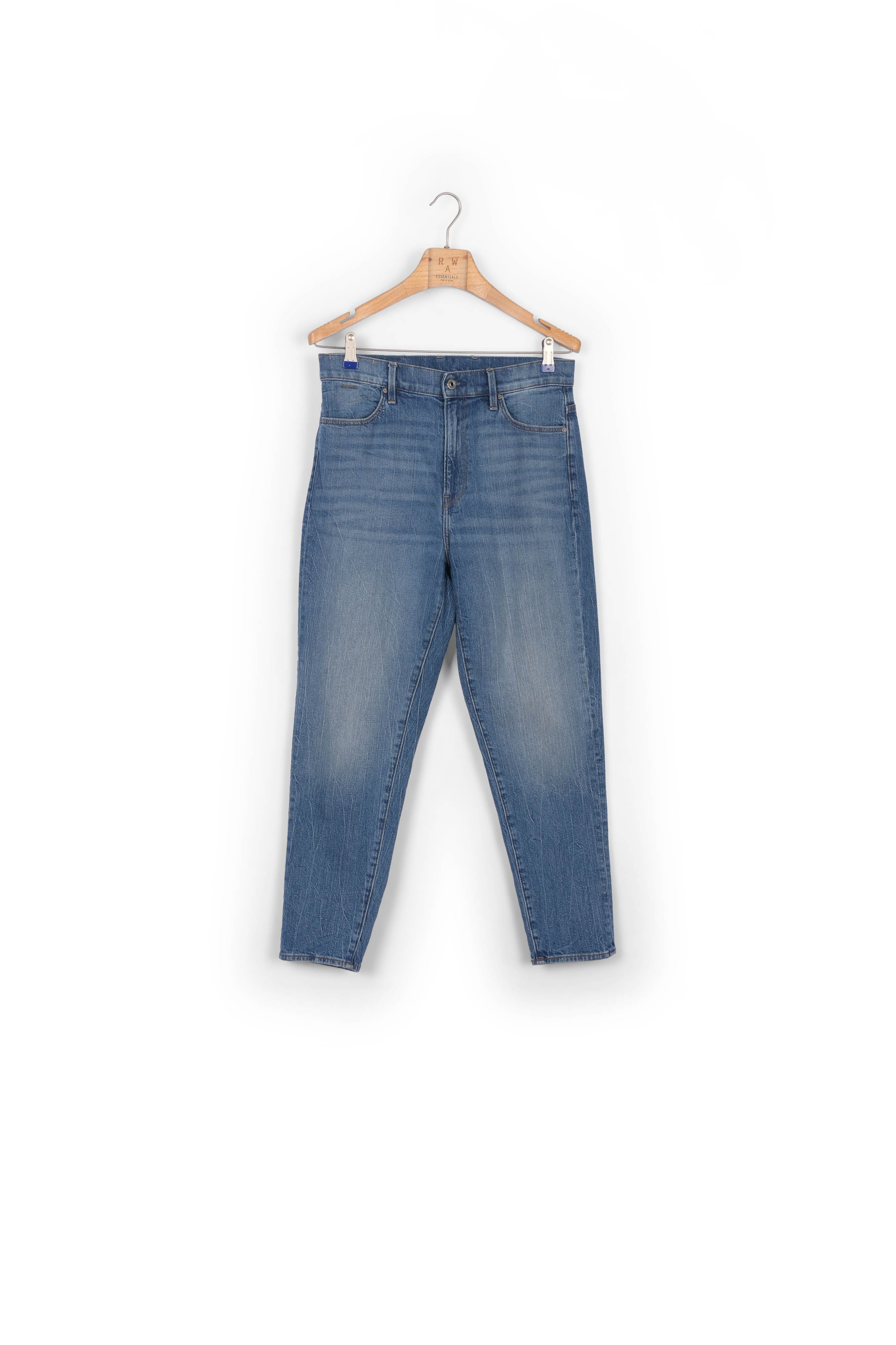 Janeh Ultra High Mom Ankle Jeans Dada sport preloved - seconde main