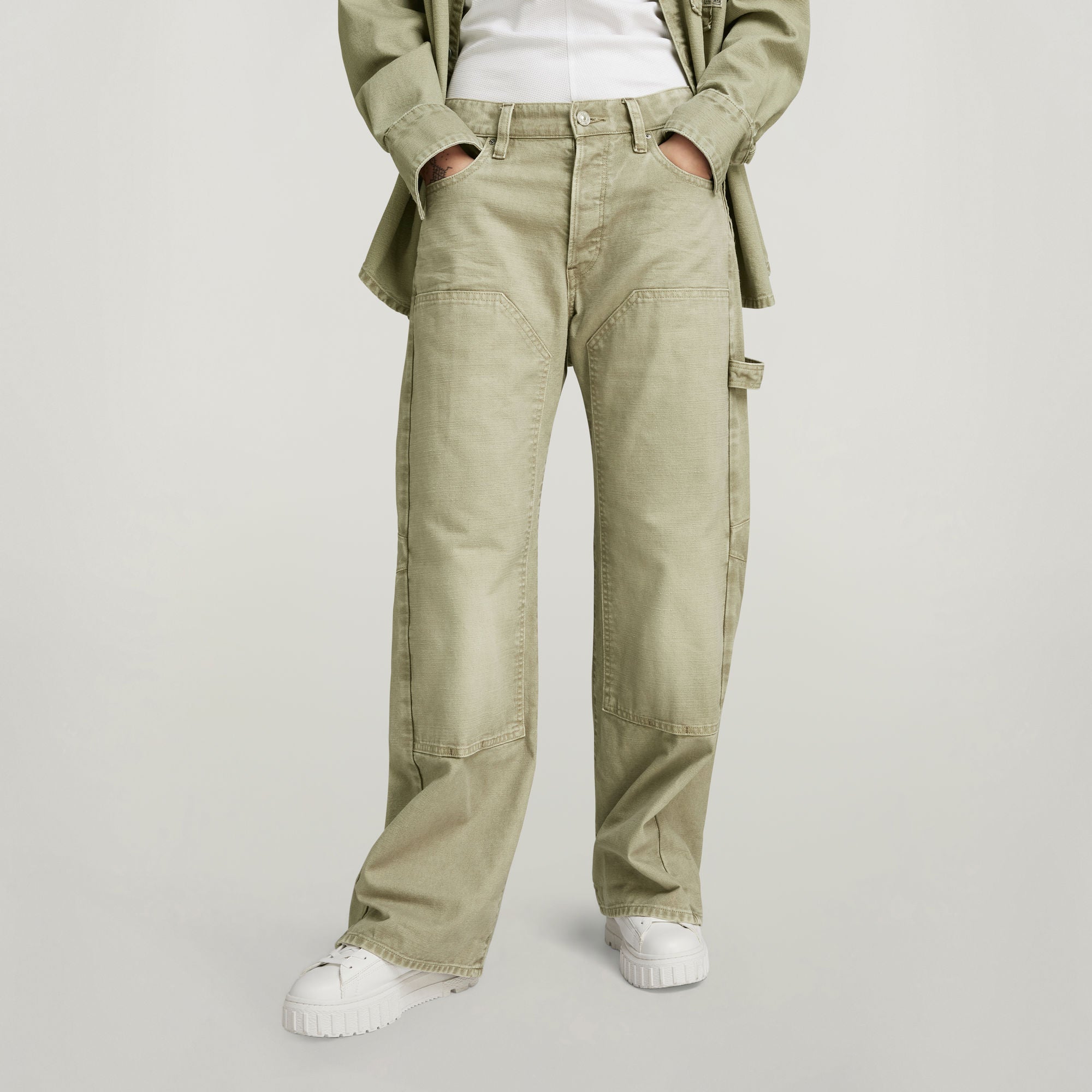 Bowey 3D Carpenter Loose Jeans Dada sport preloved - seconde main