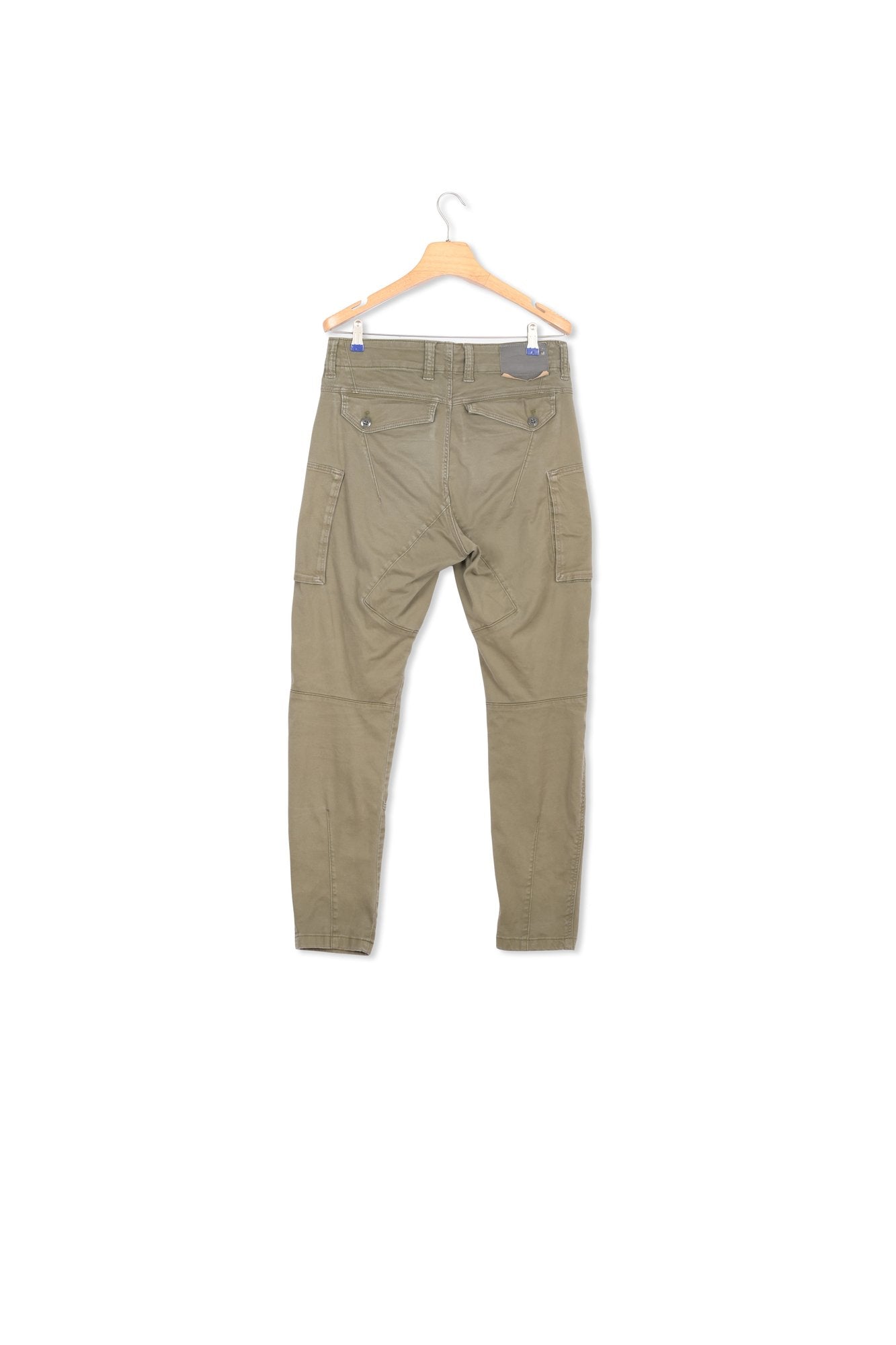 Zip Pocket 3D Skinny Cargo Pants Dada sport preloved - seconde main