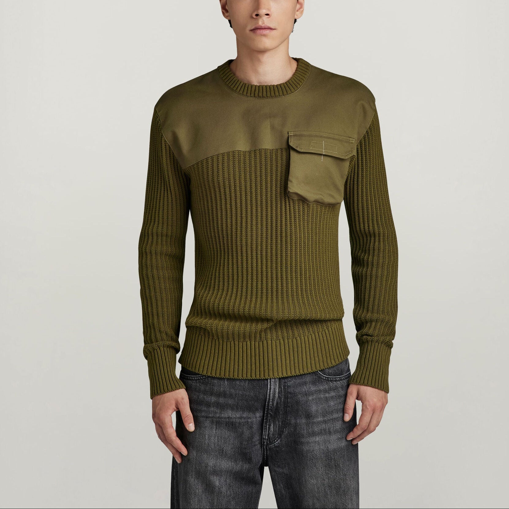 Gebreide Trui Army Dada sport preloved - seconde main