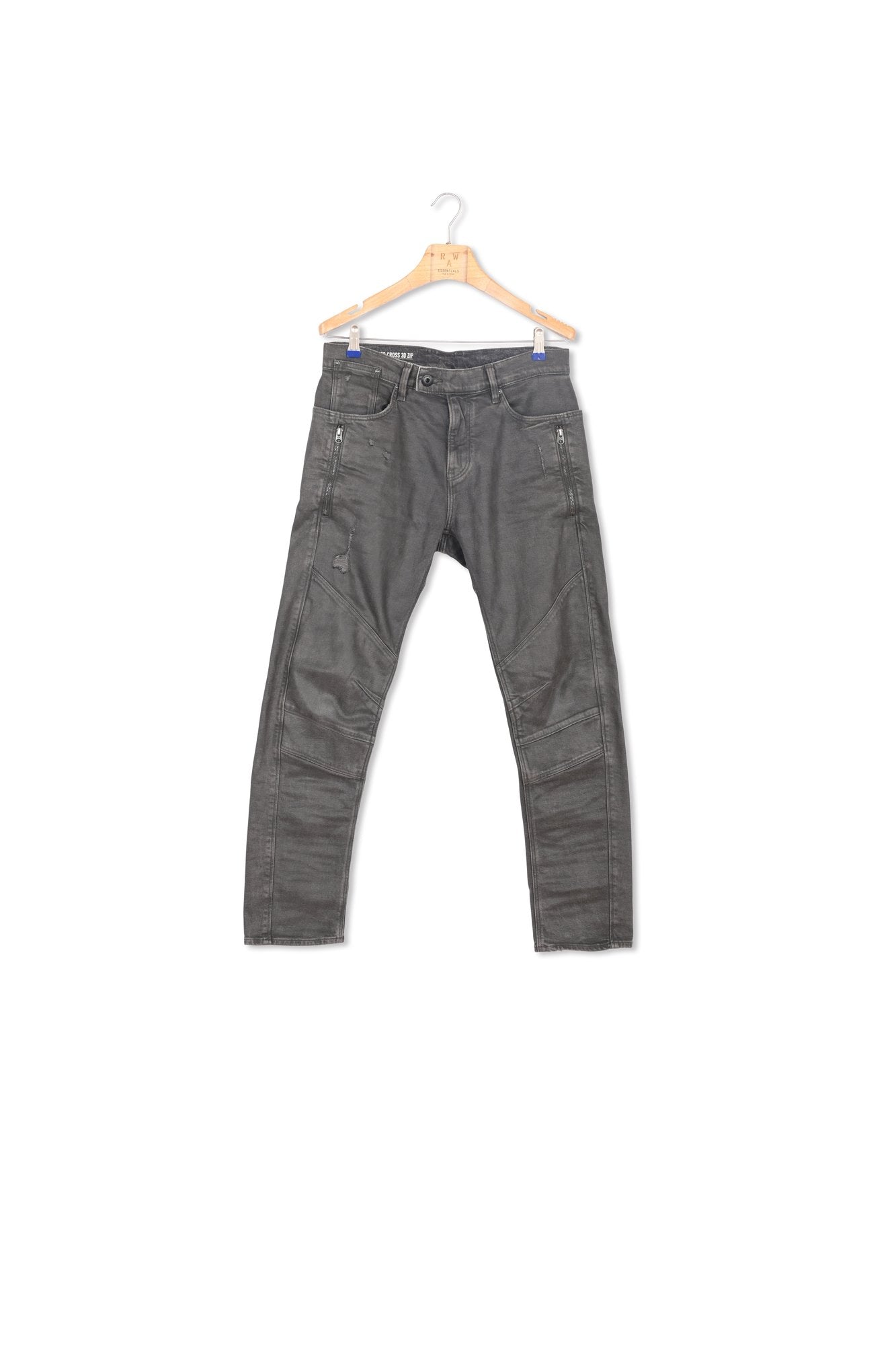 Moto Cross 3D Zip Slim Jeans Dada sport preloved - seconde main