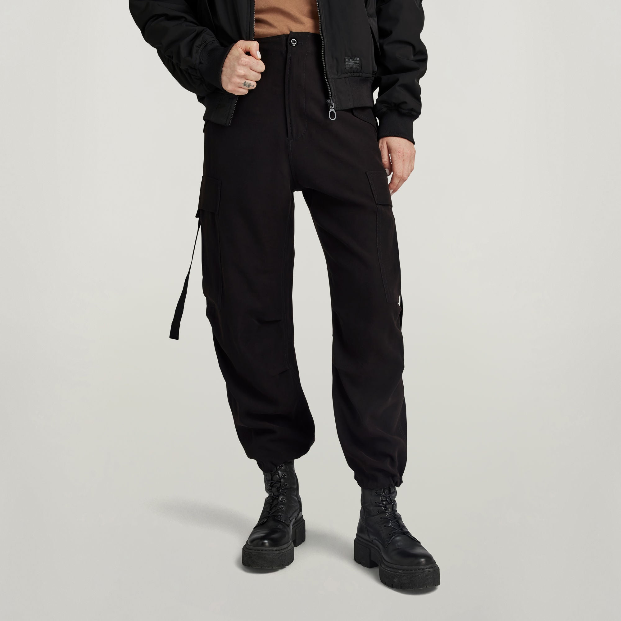 Cargo Cropped Drawcord Pants Dada sport preloved - seconde main