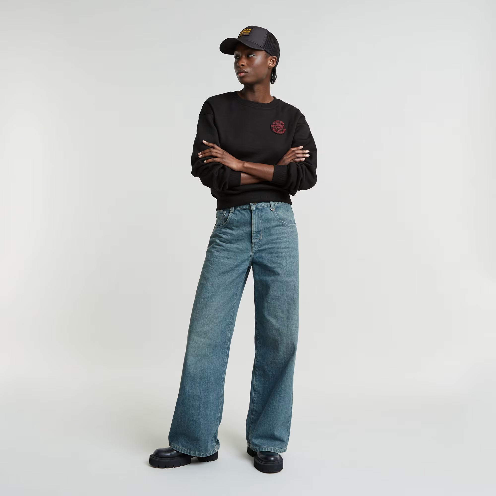 Skater High Loose Jeans Dada sport preloved - seconde main