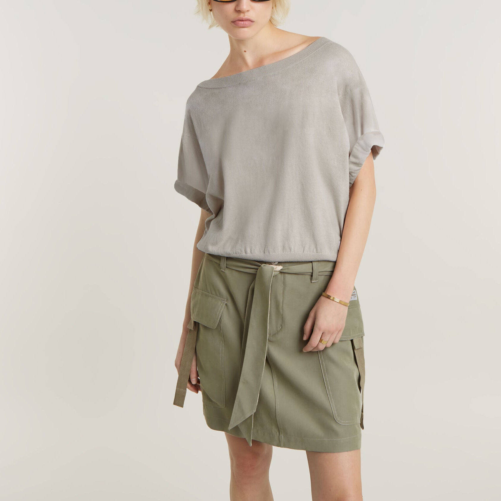 Blousy Boat Neck Jumper Loose Dada sport preloved - seconde main