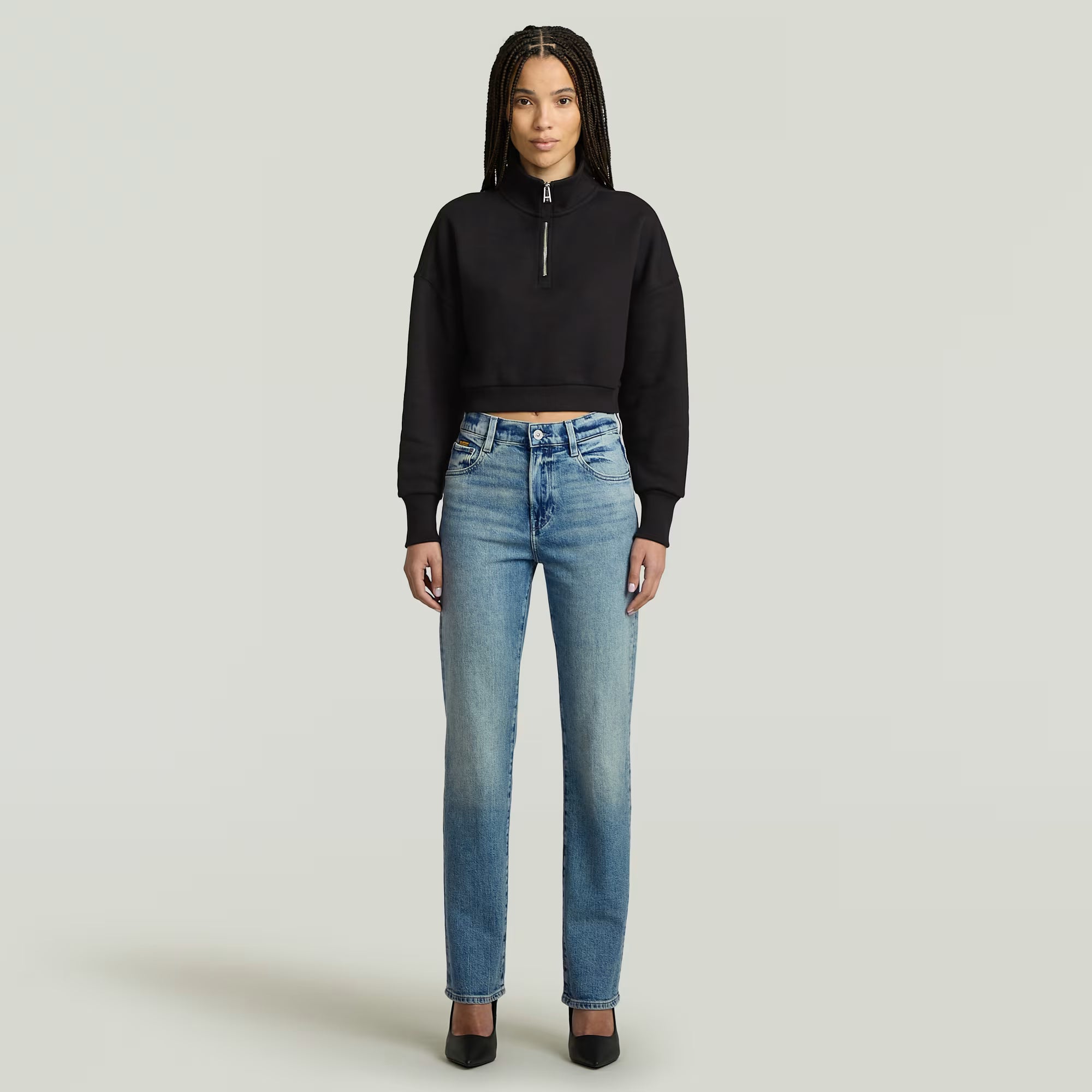 Viktoria High Straight Jeans Dada sport preloved - seconde main