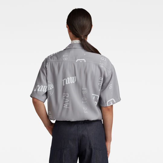 Hawaiian Shirt Printed Dada sport preloved - seconde main