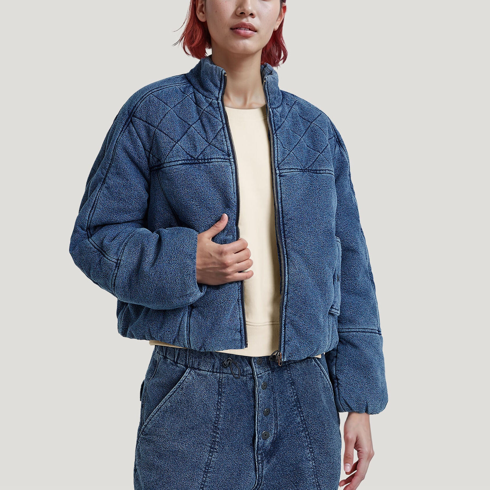 Padded Cocoon Bomberjacke Dada sport preloved - seconde main