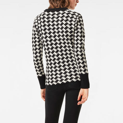 Evalak Jacquard Knit Dada sport preloved - seconde main