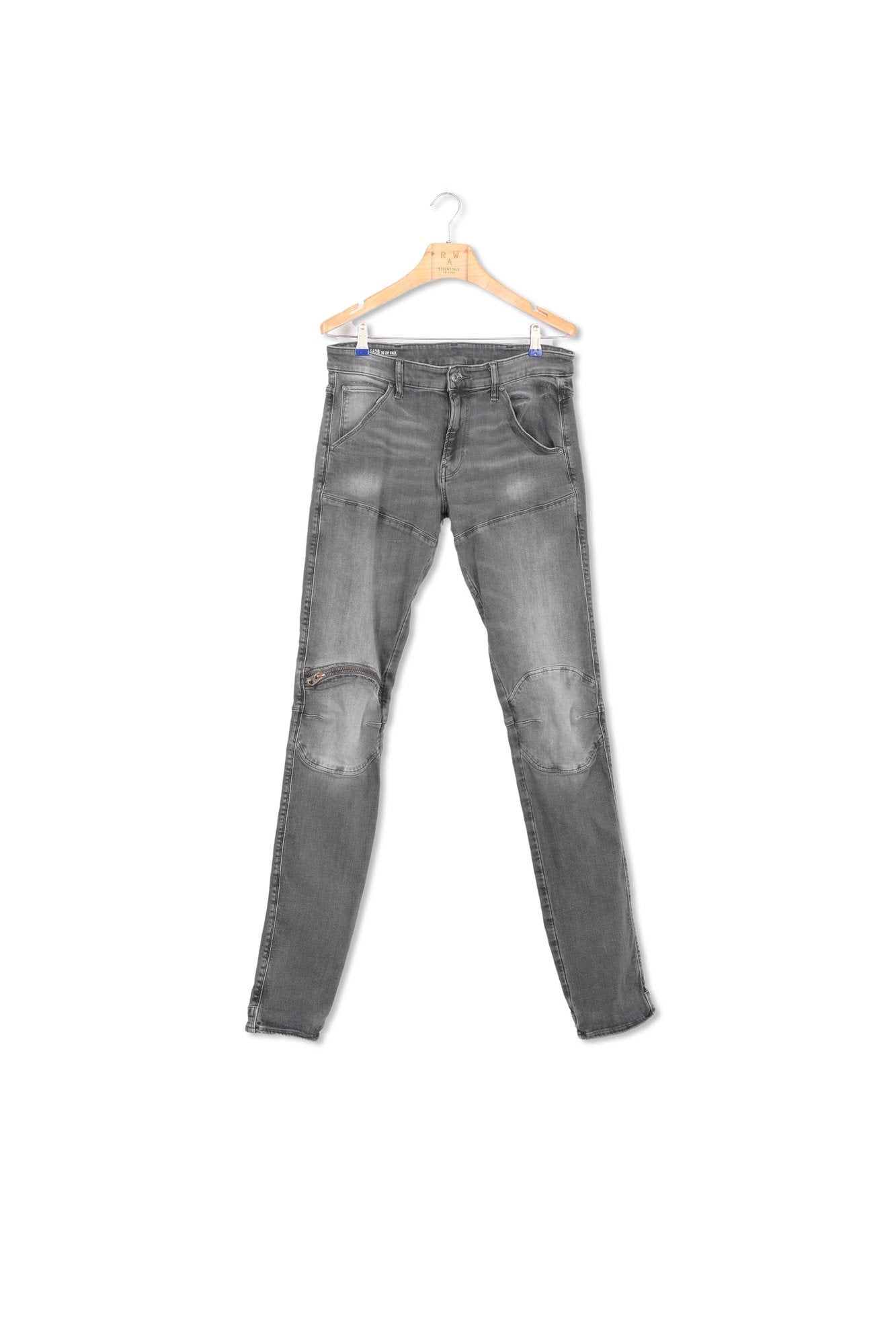 5621 G-Star Elwood 3D Zip Knee Super Slim Jeans Dada sport preloved - seconde main
