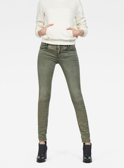 D-Staq 5-Pocket Mid Skinny Color Jeans Dada sport preloved - seconde main