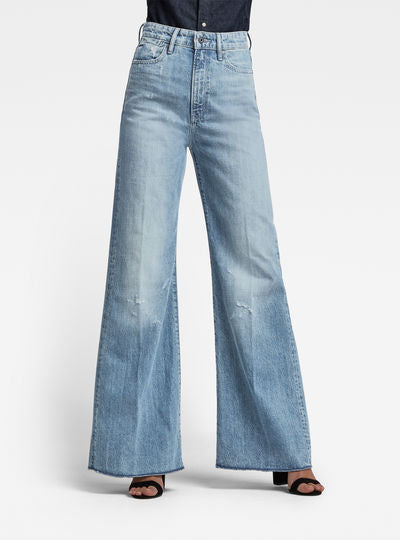 Deck Ultra High Wide Leg Jeans Dada sport preloved - seconde main