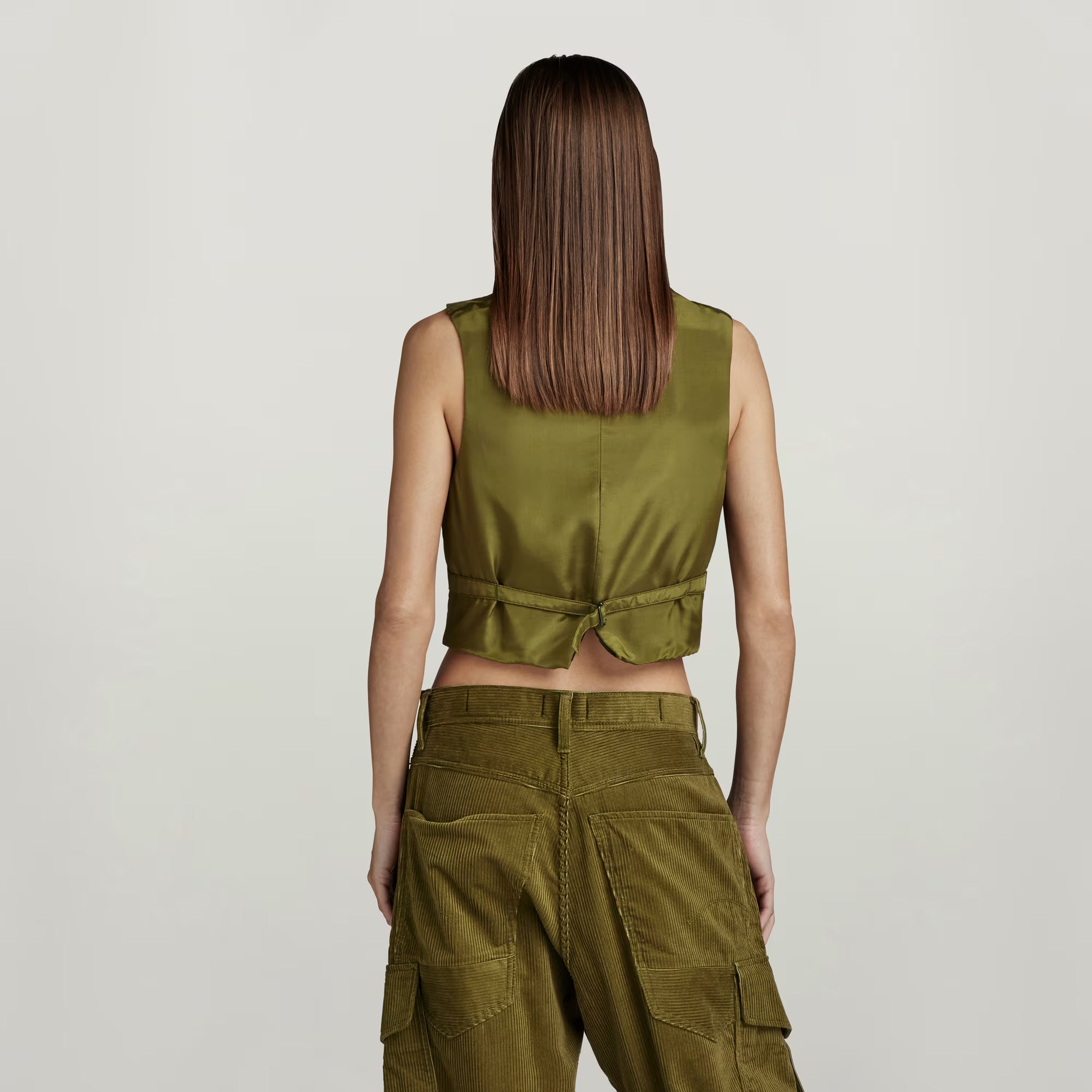 Cord Waistcoat Sleeveless Dada sport preloved - seconde main