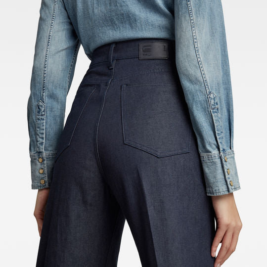 Jean Deck Ultra High Wide Leg Dada sport preloved - seconde main