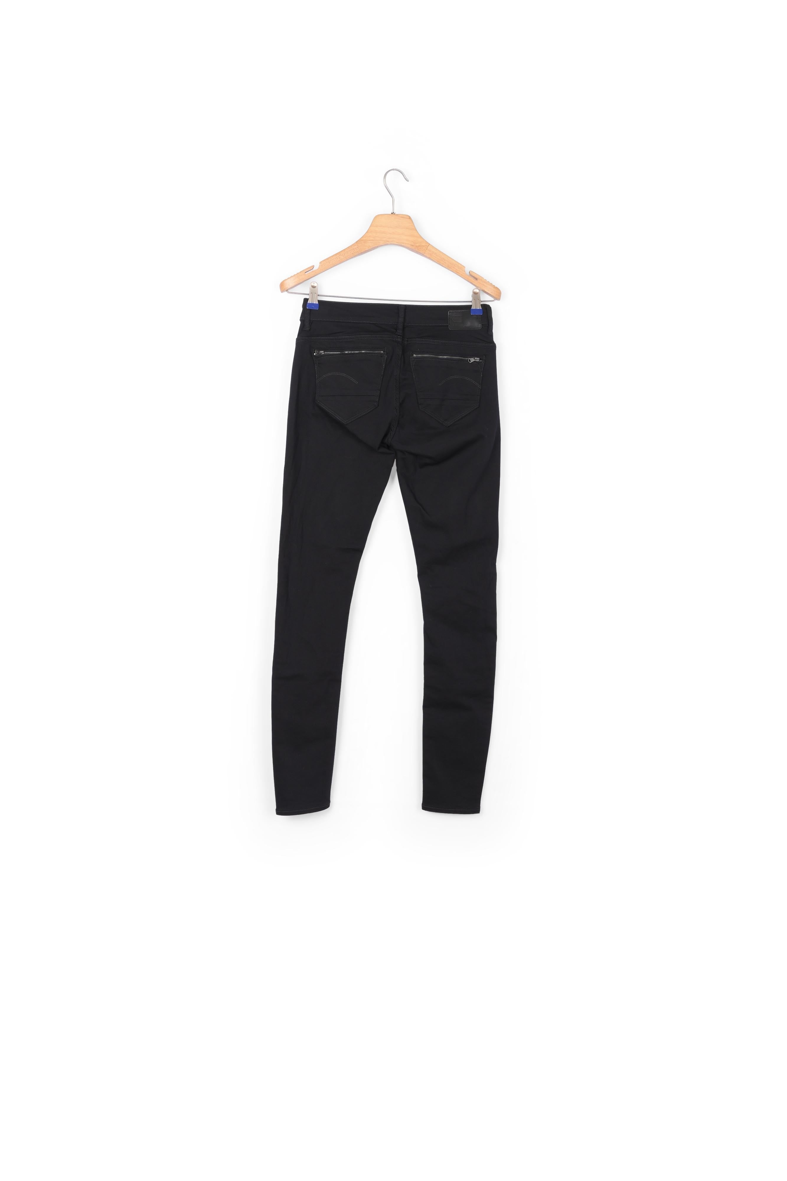 Midge Zip Mid Waist Skinny Color Jeans Dada sport preloved - seconde main