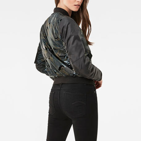 Rackam Hybrid Deconstructed Cropped Bomber Dada sport preloved - seconde main