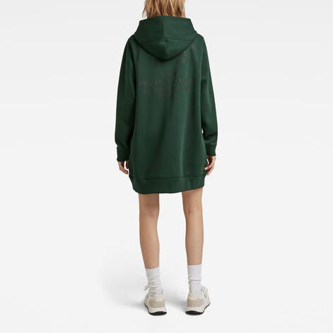 Hoodie Jurk Multi Graphic Loose Dada sport preloved - seconde main