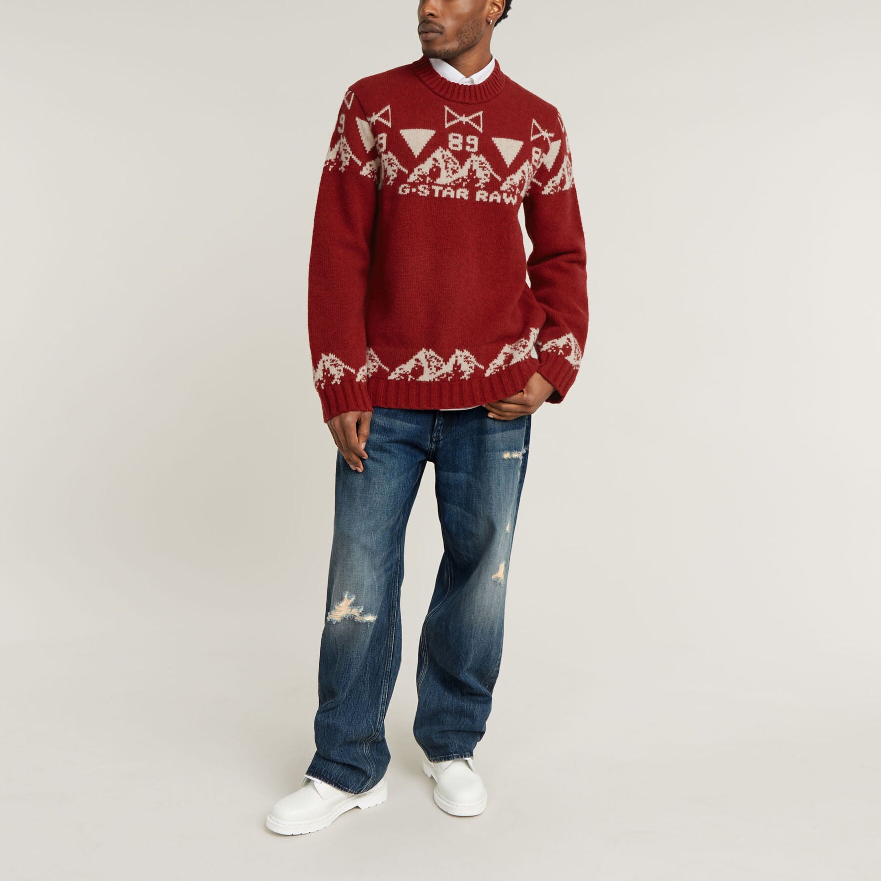 Unisex Holiday Gebreide Trui Dada sport preloved - seconde main