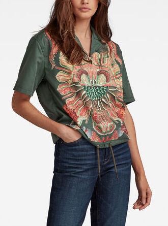 Hawaiian Shirt Printed Dada sport preloved - seconde main