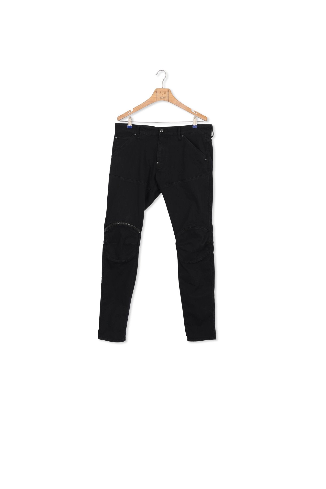 5620 3D Zip Knee Super Slim Jeans Dada sport preloved - seconde main