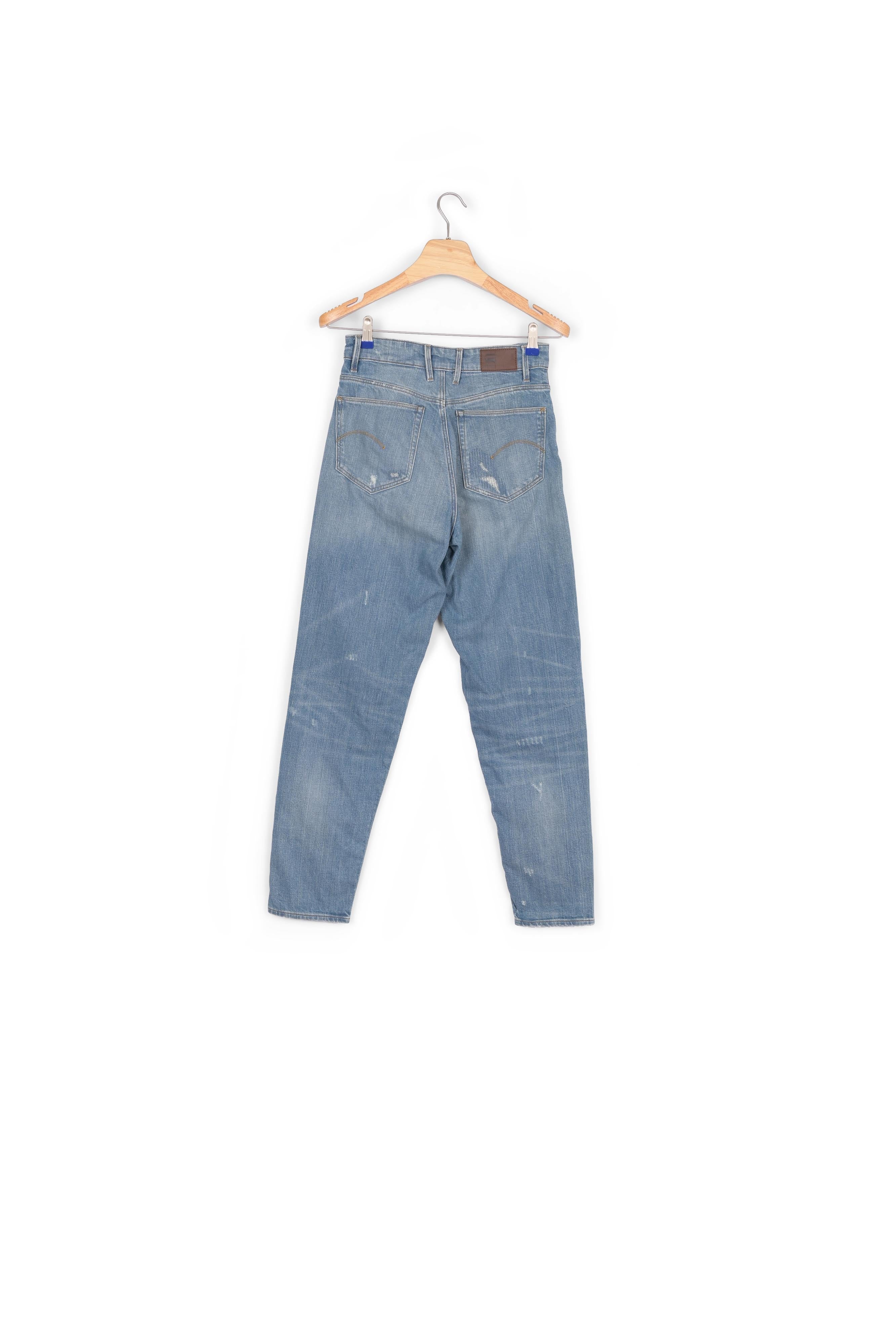 Jean Janeh Ultra High Mom Ankle Dada sport preloved - seconde main