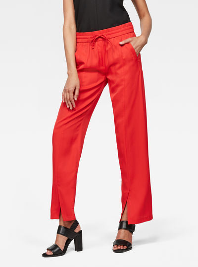 Lanc Mid Waist Straight Slit Pants Dada sport preloved - seconde main