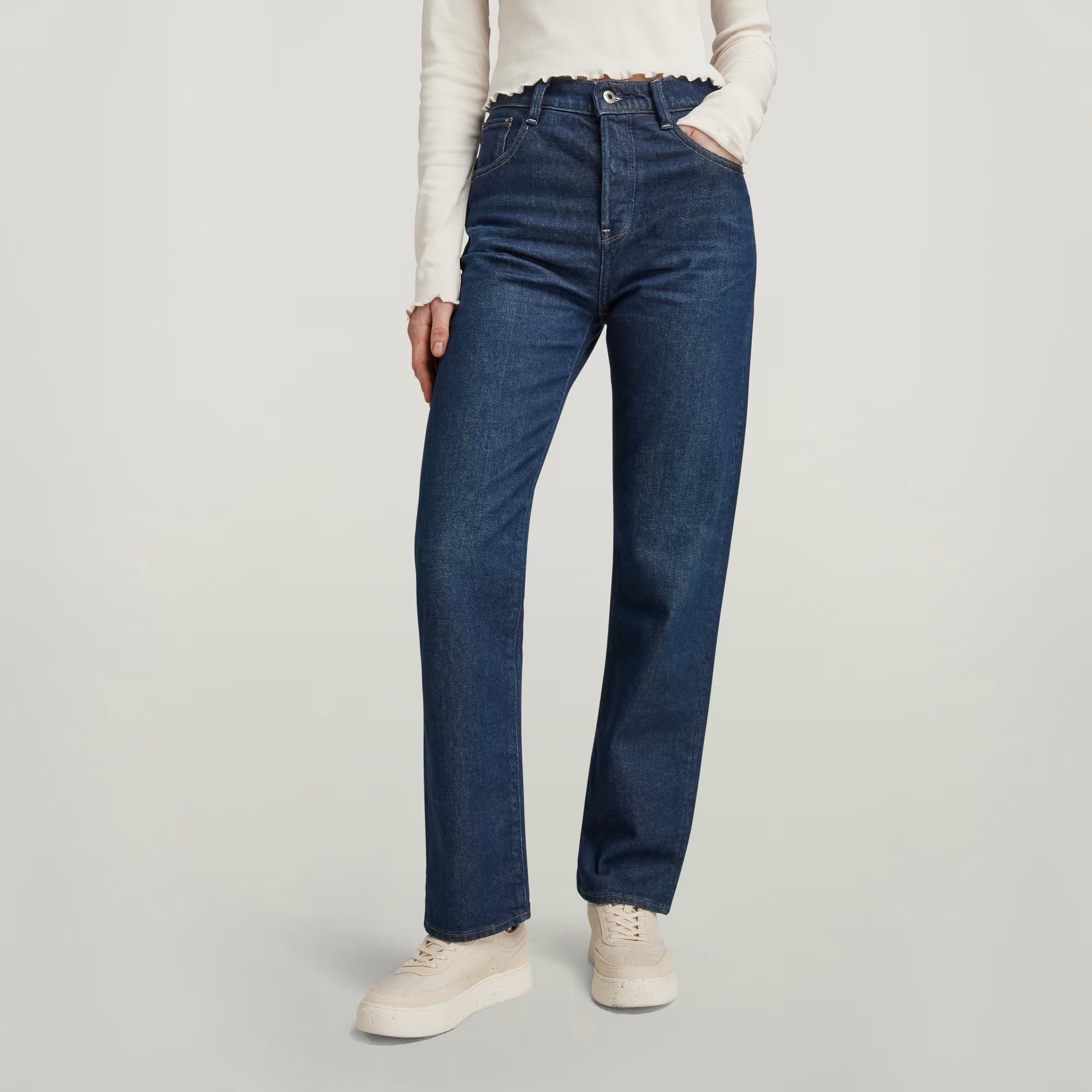Viktoria High Straight Jeans Dada sport preloved - seconde main
