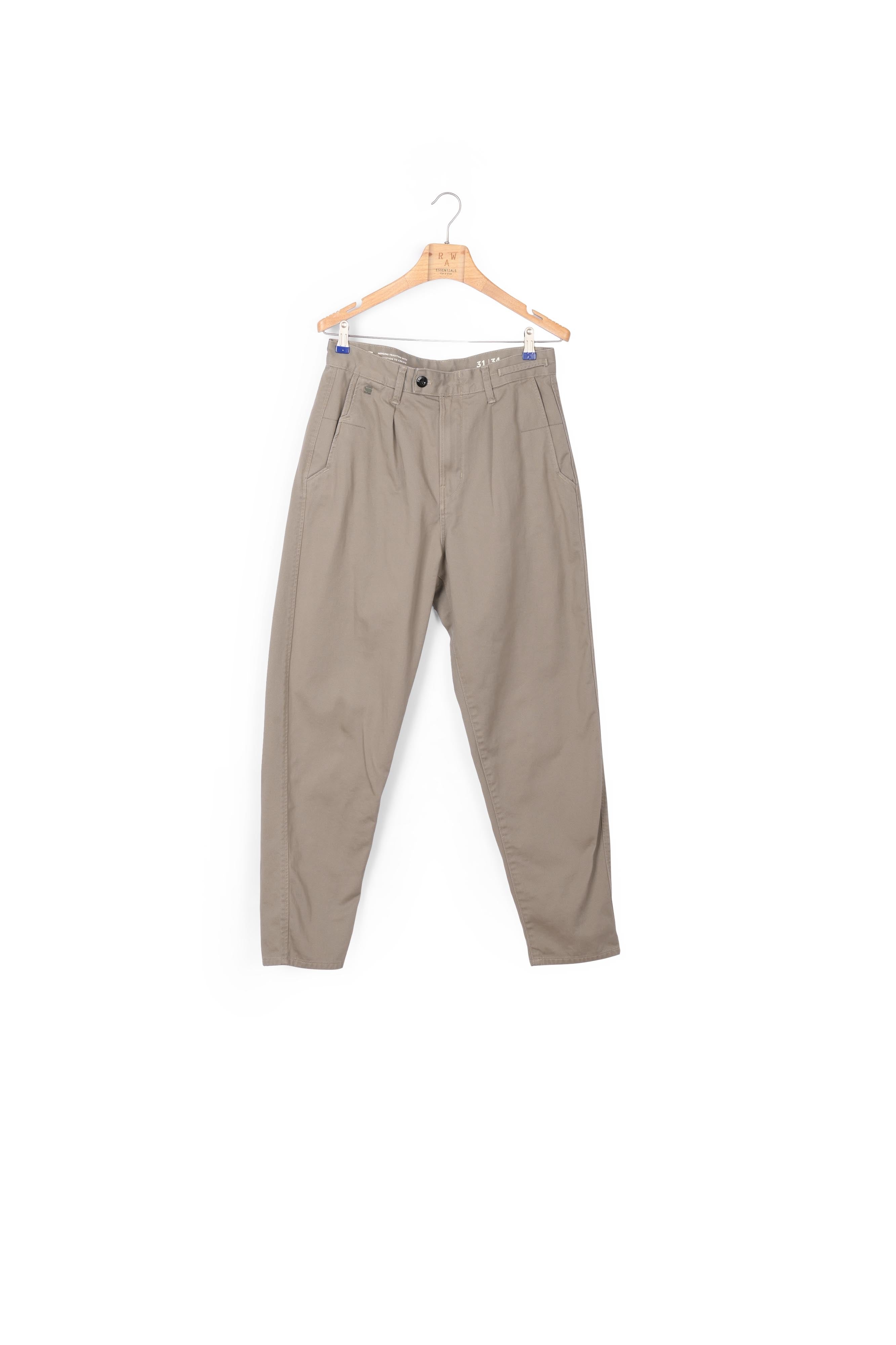 Unisex Pleated Relaxed Chino Dada sport preloved - seconde main
