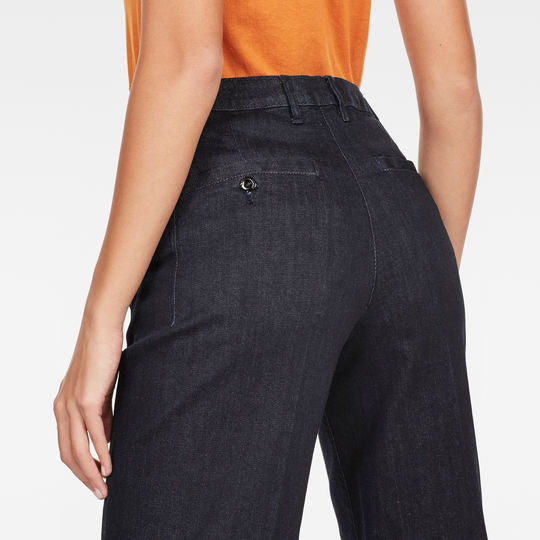 Bronson High Waist Wide Leg 7/8 Pants Dada sport preloved - seconde main