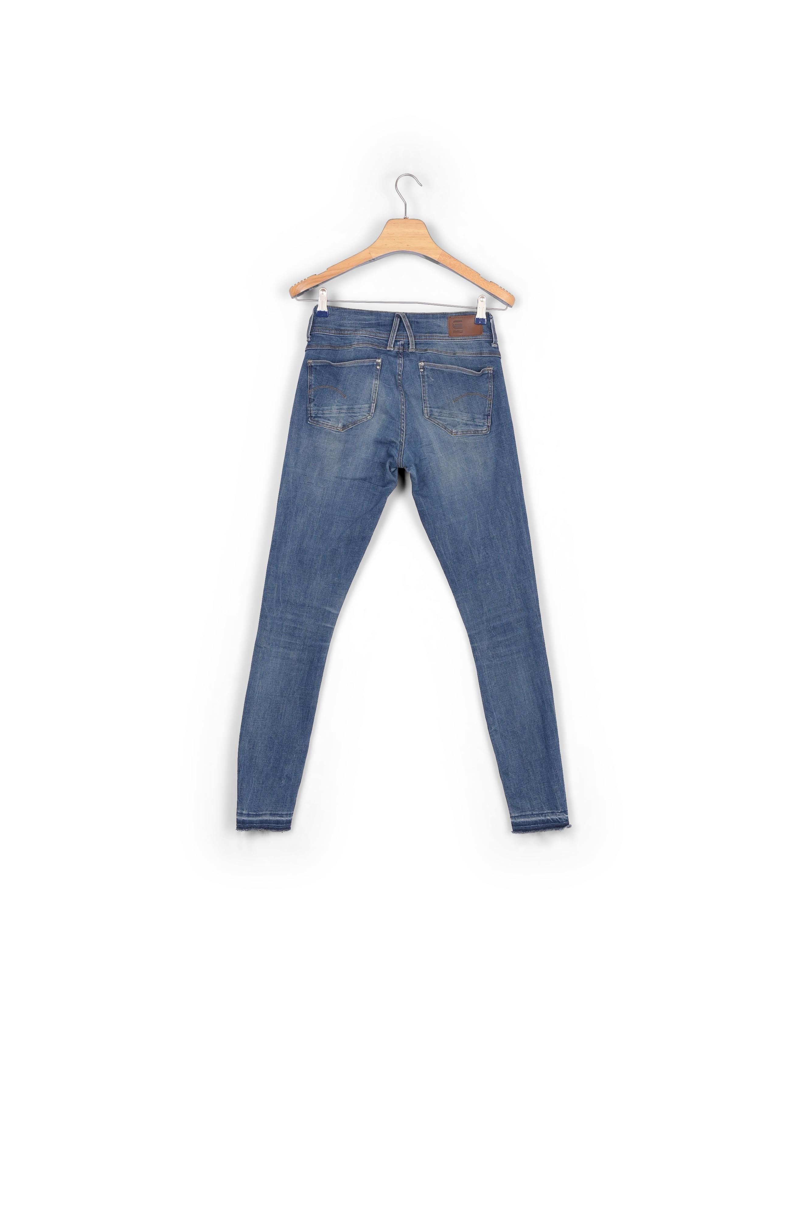 Lynn Mid Waist Skinny Ripped Jeans Dada sport preloved - seconde main