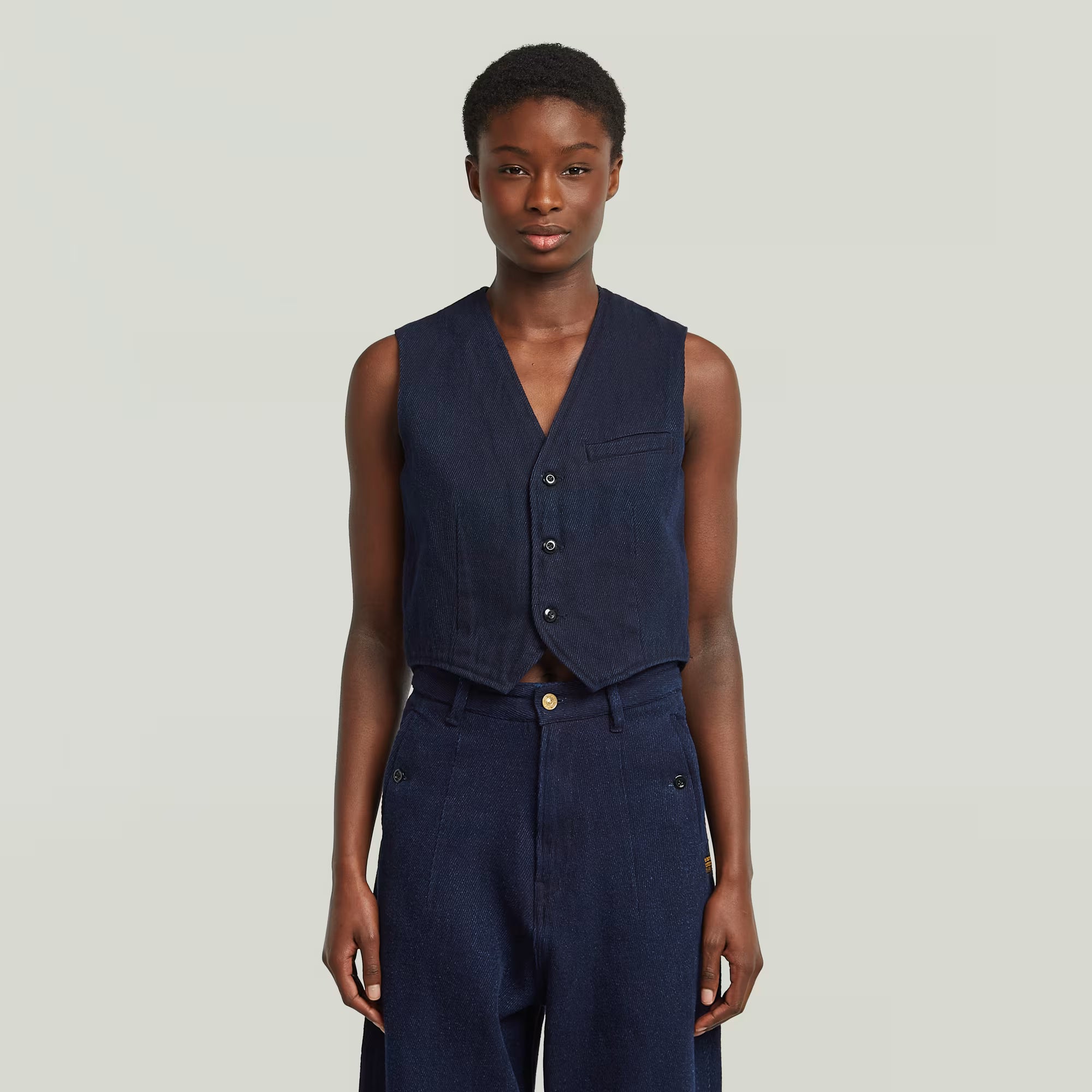 Denim Waistcoat Dada sport preloved - seconde main