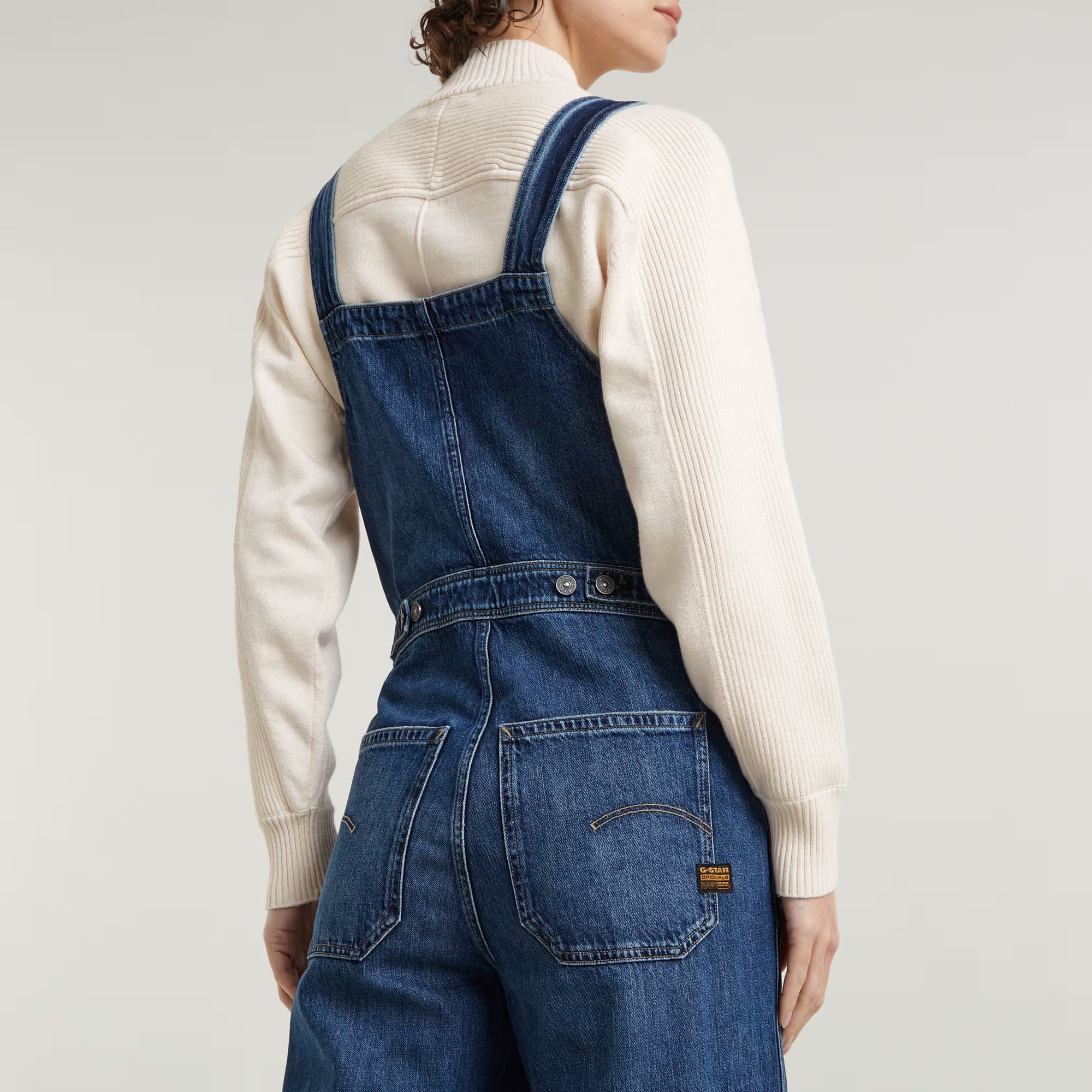 Straight Leg Zip Dungaree Dada sport preloved - seconde main