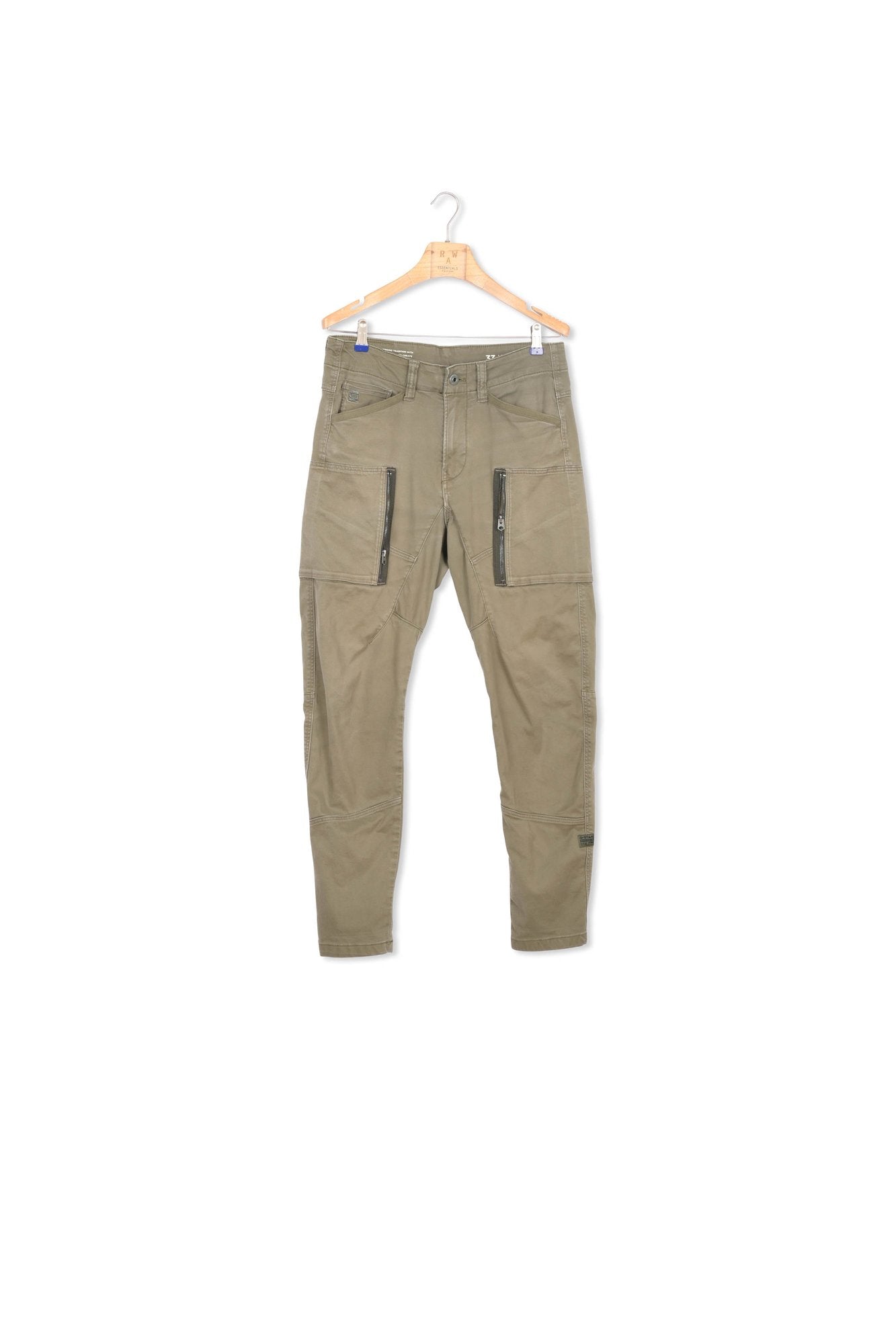 Zip Pocket 3D Skinny Cargo Pants Dada sport preloved - seconde main