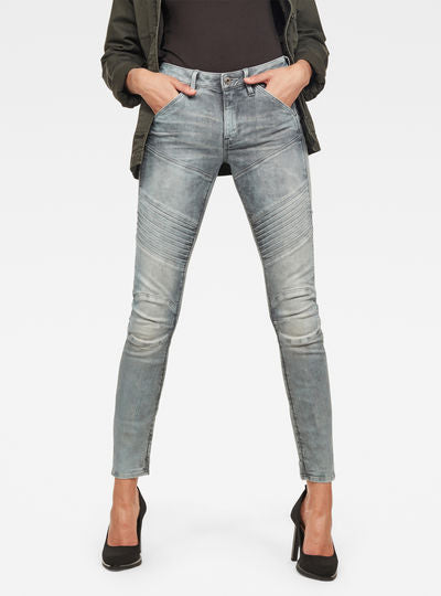 5620 G-Star Elwood Custom Mid Waist Skinny Jeans Dada sport preloved - seconde main