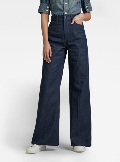 Deck Ultra High Wide Leg Jeans Dada sport preloved - seconde main