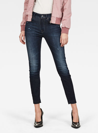 3301 High Skinny Ripped Edge Ankle Jeans Dada sport preloved - seconde main