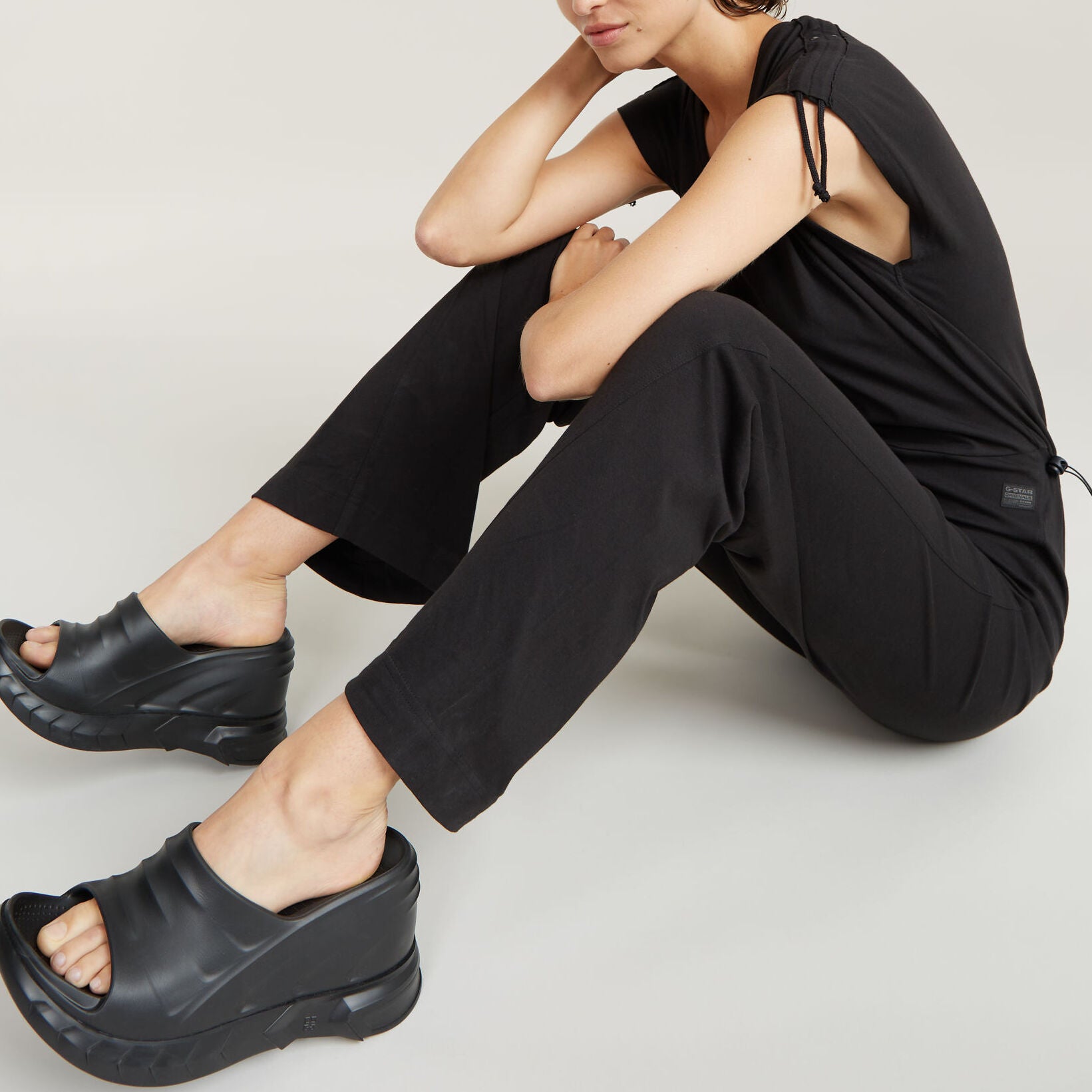 Riveted Flared Jumpsuit Dada sport preloved - seconde main