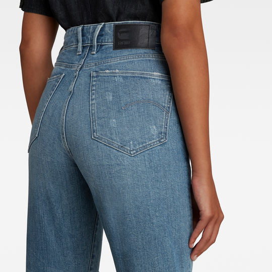 Janeh Ultra High Mom Ankle Jeans Dada sport preloved - seconde main