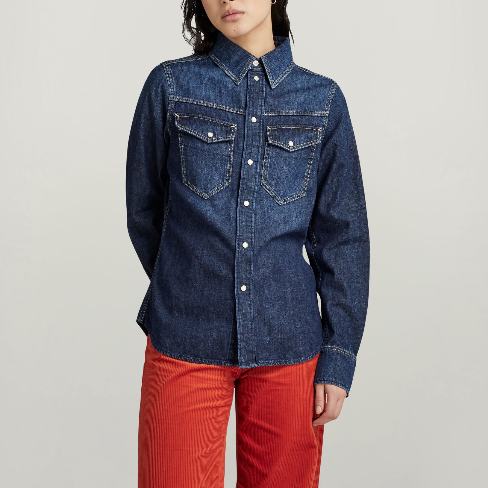 Slim Denim Shirt Dada sport preloved - seconde main