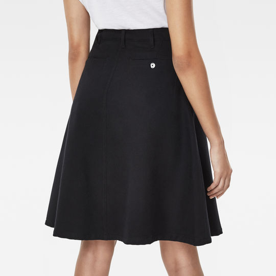 Bronson Ultra High Waist A-Line Skirt Dada sport preloved - seconde main