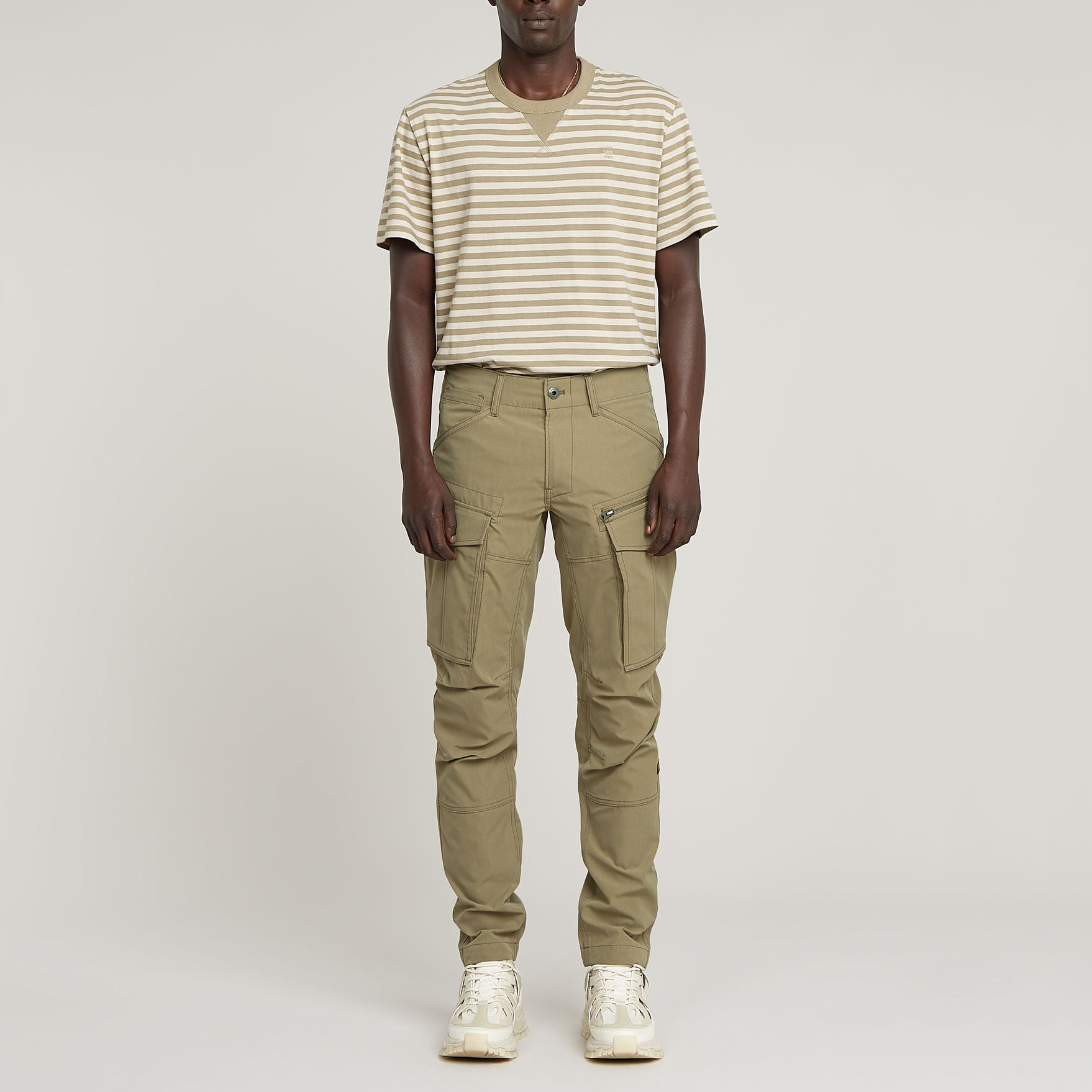 Rovic Zip 3D Regular Tapered Pants Dada sport preloved - seconde main