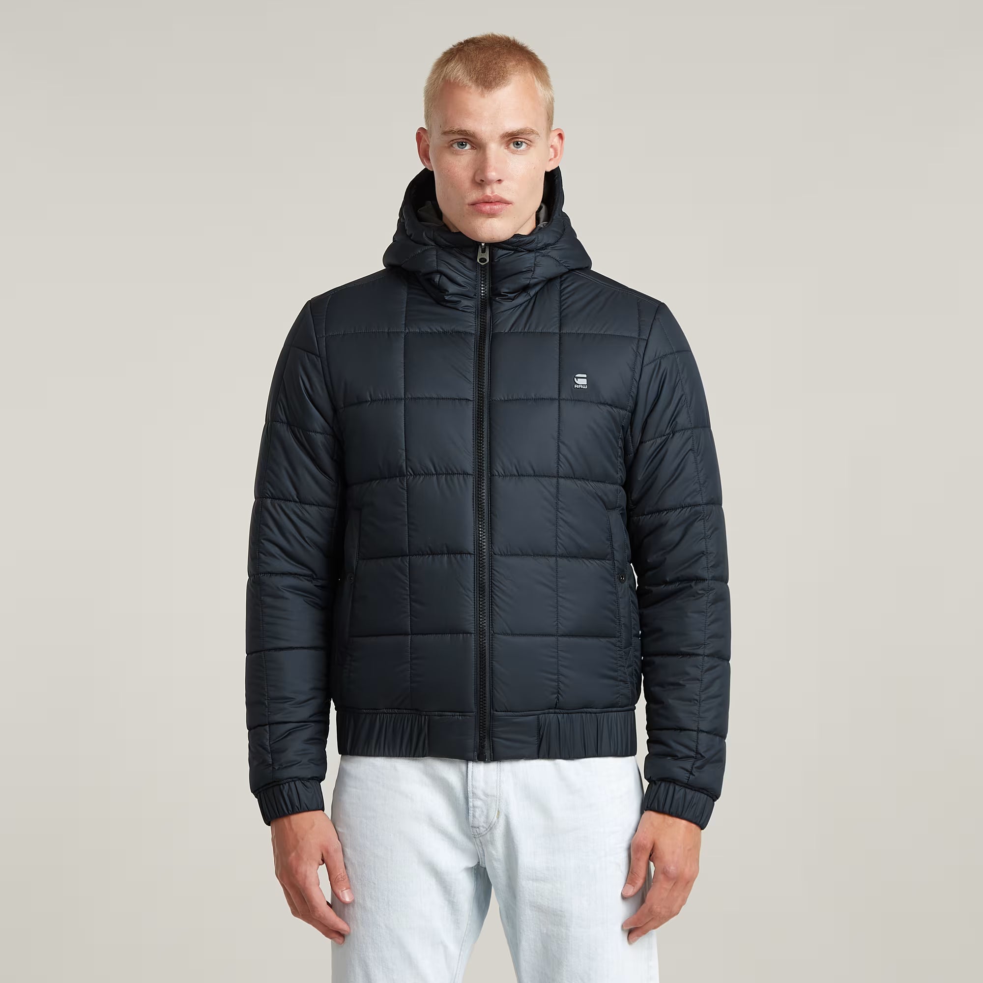 Meefic Quilted Hooded Jacke Dada sport preloved - seconde main
