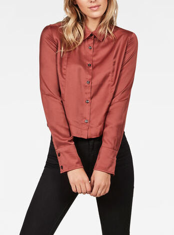 Vodan Dc Cropped Open Back Shirt Dada sport preloved - seconde main