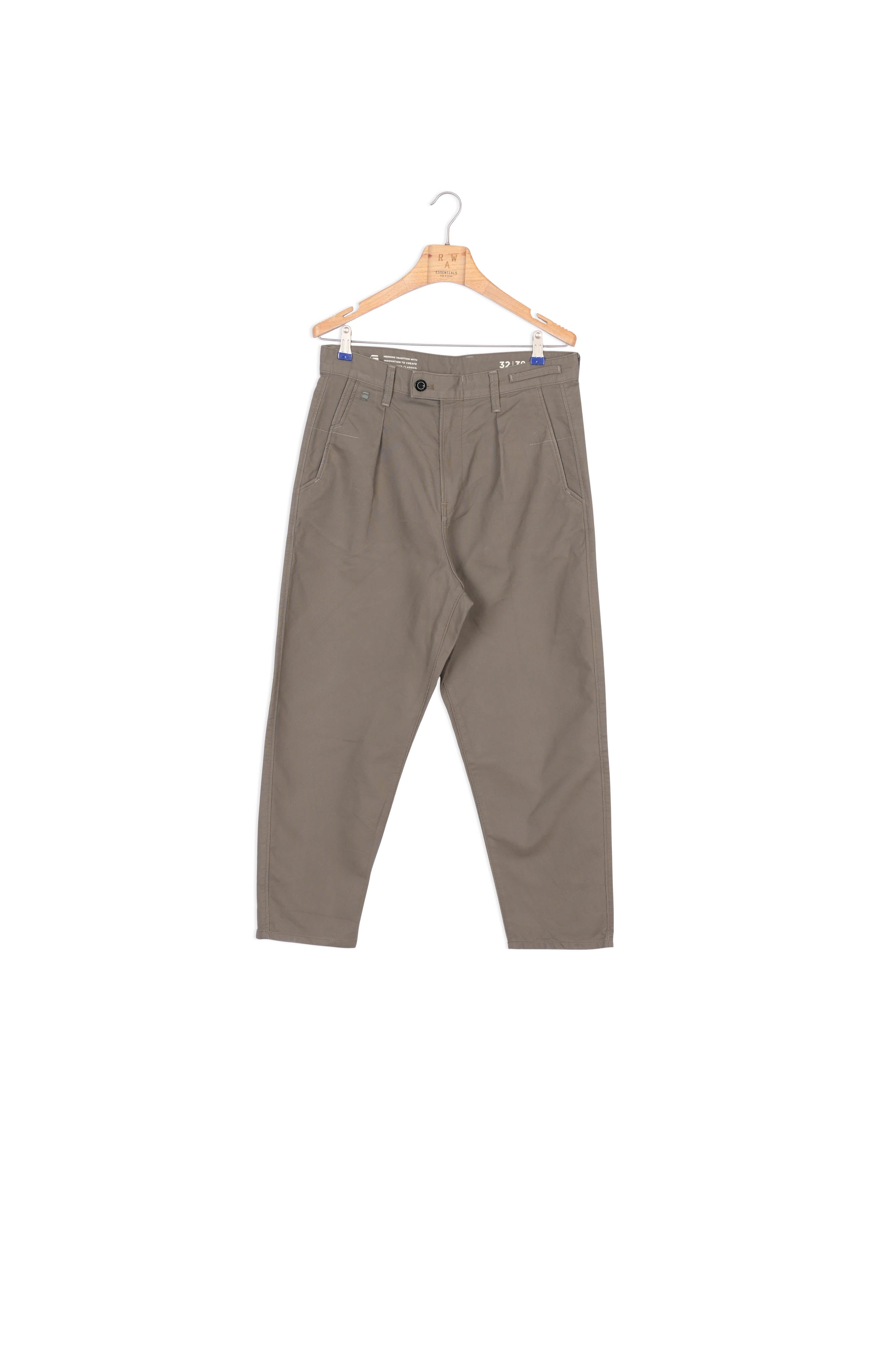 Unisex Pleated Relaxed Chino Dada sport preloved - seconde main