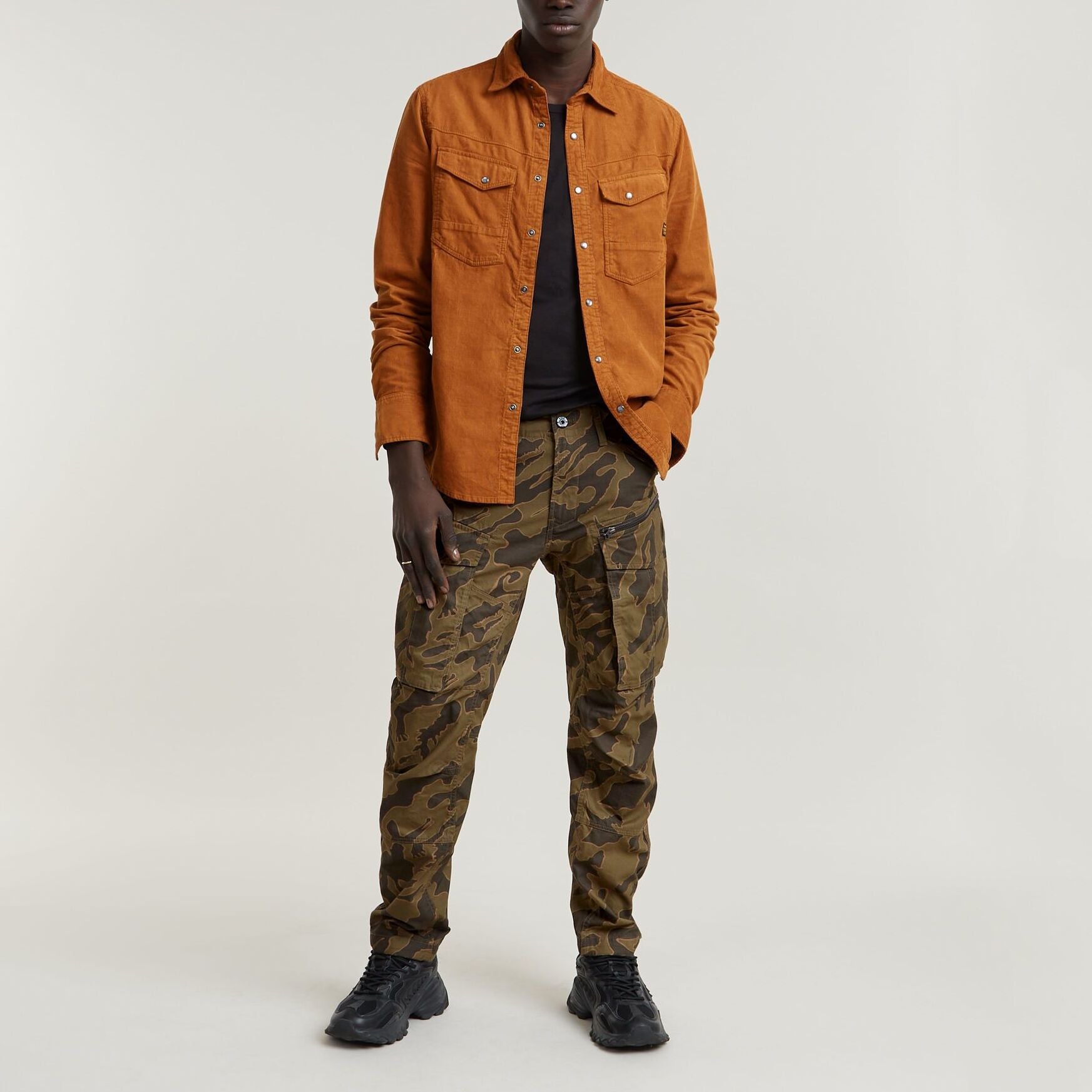 Rovic Zip 3D Regular Tapered Pants Dada sport preloved - seconde main