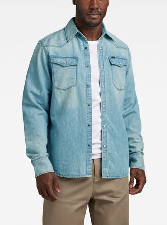 Premium 3301 Regular Denim Shirt Dada sport preloved - seconde main